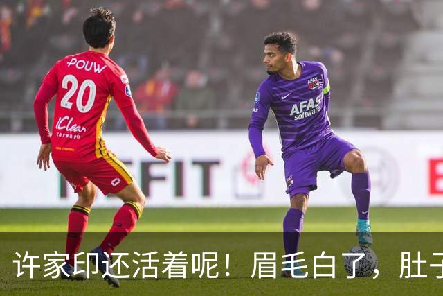 许家印还活着呢！眉毛白了，肚子也鼓起来了，监狱伙食没那么差？